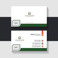 new business card template design 2024. Name card design vector