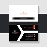 new business card template design 2024. Name card design vector