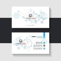 new business card template design 2024. Name card design vector