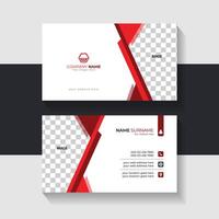 new business card template design 2024. Name card design vector
