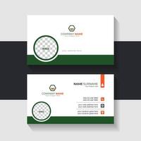 new business card template design 2024. Name card design vector