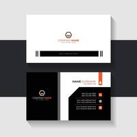 new business card template design 2024. Name card design vector
