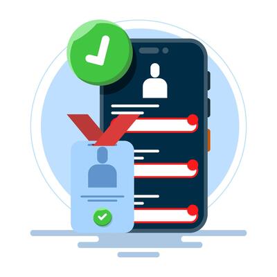 concept of complete profile form and personal data. online registration, fill in personal data, complete profile data information. registrants try to fill out the registration form. flat .