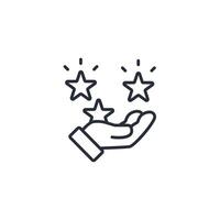 favorite icon. .Editable stroke.linear style sign for use web design,logo.Symbol illustration. vector