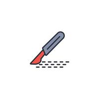 surgery icon. .Editable stroke.linear style sign for use web design,logo.Symbol illustration. vector