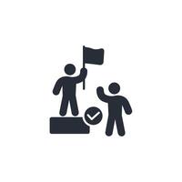 victory war icon. .Editable stroke.linear style sign for use web design,logo.Symbol illustration. vector