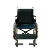 wheelchair isolated 3d rendering png