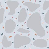 Seamless pattern of terrazzo vector