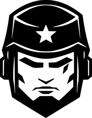 Army, Black and White illustration