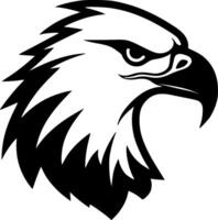 Eagle, Minimalist and Simple Silhouette - illustration vector
