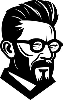 Papa - High Quality Logo - illustration ideal for T-shirt graphic