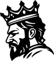 King, Minimalist and Simple Silhouette - illustration vector