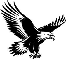 Eagle, Minimalist and Simple Silhouette - illustration vector