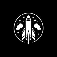 Space, Minimalist and Simple Silhouette - illustration vector