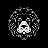 Poodle Dog, Minimalist and Simple Silhouette - illustration vector