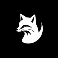 Fox, Minimalist and Simple Silhouette - illustration vector