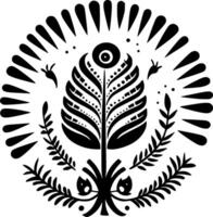 Boho, Minimalist and Simple Silhouette - illustration vector