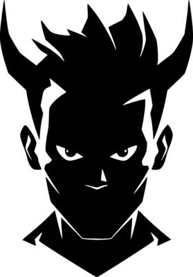 Horror, Minimalist and Simple Silhouette - illustration