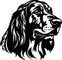 Rhodesian, Minimalist and Simple Silhouette - illustration vector