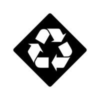 3R Sign, Reduce, Reuse, Recycle Icon Symbol, can use for Pictogram, Apps, Website, Environmental Poster Theme, Logo Gram, Label, Mark or Graphic Design Element vector