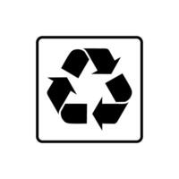 3R Sign, Reduce, Reuse, Recycle Icon Symbol, can use for Pictogram, Apps, Website, Environmental Poster Theme, Logo Gram, Label, Mark or Graphic Design Element vector