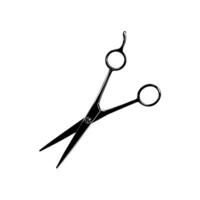Scissors Silhouette for Pictogram, Art Illustration, Website, Apps, Logo Type or Graphic Design Element vector
