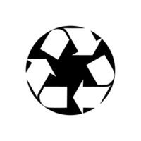 3R Sign, Reduce, Reuse, Recycle Icon Symbol, can use for Pictogram, Apps, Website, Environmental Poster Theme, Logo Gram, Label, Mark or Graphic Design Element vector