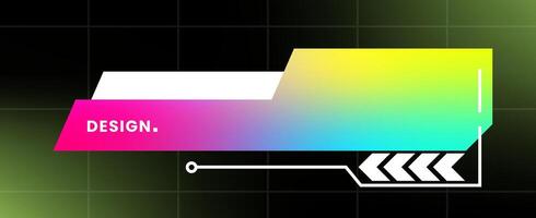 Modern pop up window illustration. Futuristic pop up interface. vector