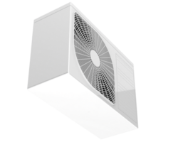 AC unit isolated on background. 3d rendering - illustration png