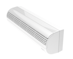 AC unit isolated on background. 3d rendering - illustration png