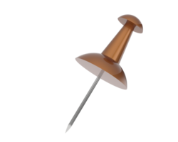Map pushpin on background. 3d rendering - illustration png