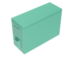 AC unit isolated on background. 3d rendering - illustration png
