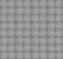 Abstract seamless pattern on gray background vector