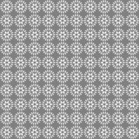 Seamless abstract floral pattern on gray background vector