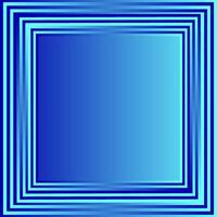 Square frame on blue background vector