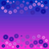 Abstract background of pink and blue colors decorated with an original pattern vector