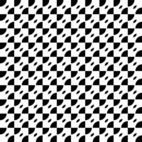 Retro black and white geometric pattern background, abstract circle, triangle and square lines art. Trendy bauhaus pattern backgrounds op-art set vector