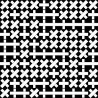 Retro black and white geometric pattern background, abstract circle, triangle and square lines art. Trendy bauhaus pattern backgrounds op-art set vector