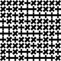Retro black and white geometric pattern background, abstract circle, triangle and square lines art. Trendy bauhaus pattern backgrounds op-art set vector