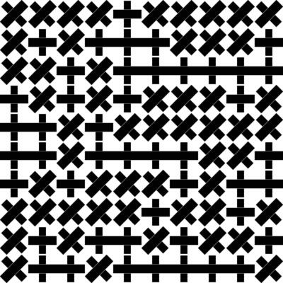 Retro black and white geometric pattern background, abstract circle, triangle and square lines art. Trendy bauhaus pattern backgrounds op-art set