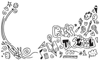 Back to school. Good for wrapping paper and website wallpapers. vector