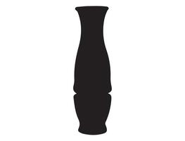 Duck call silhouette on white background vector