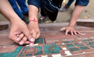 Guiding Hand on Tactile Map for the Visually Impaired photo