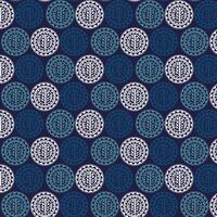 Flat design art deco pattern vector