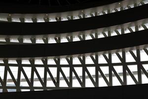 Modern architectural elegance avantgarde windowscape photo