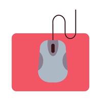 Remote Working Set Mouse vector