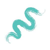 Abstract Brushes Shapes Set vector