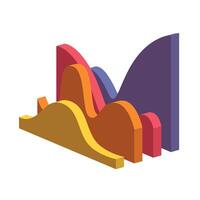 Isometric Statistic Set Collection vector