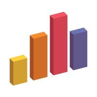 Isometric Statistic Set Collection vector