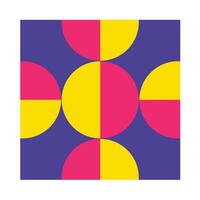 Neo Geometric Shapes Set vector